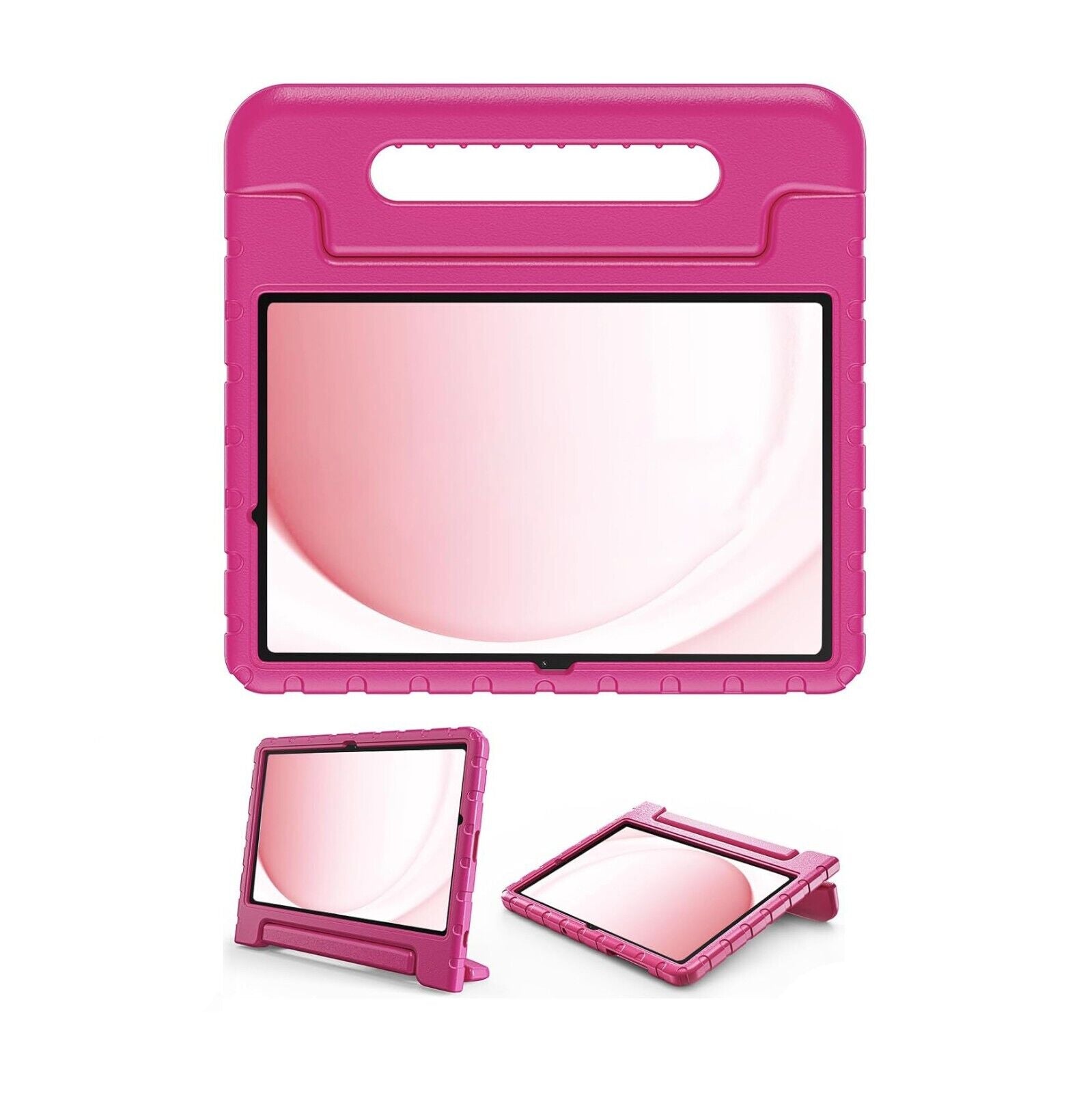 For Xiaomi Pad 5 / Pad 5 Pro Kids Case Shockproof Cover With Stand - Pink-www.firsthelptech.ie