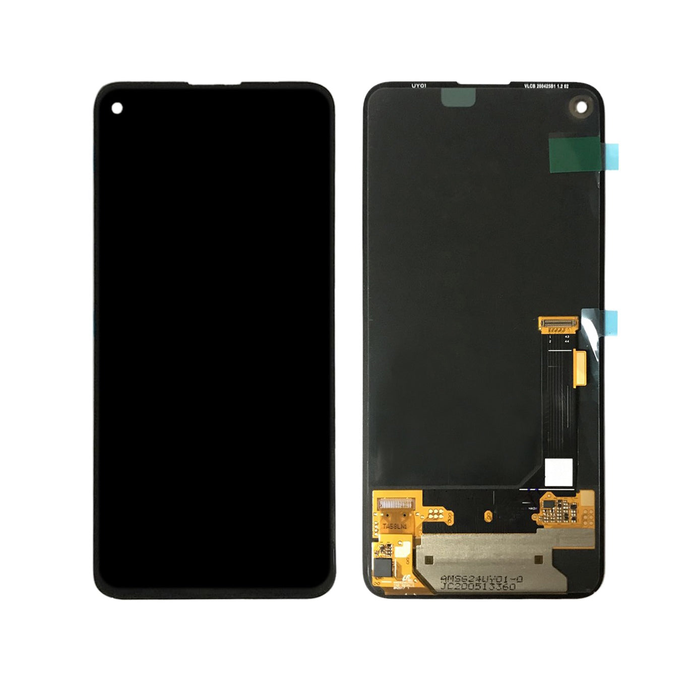 For Google Pixel 4a 5G Replacement OLED Touch Screen Assembly - Black