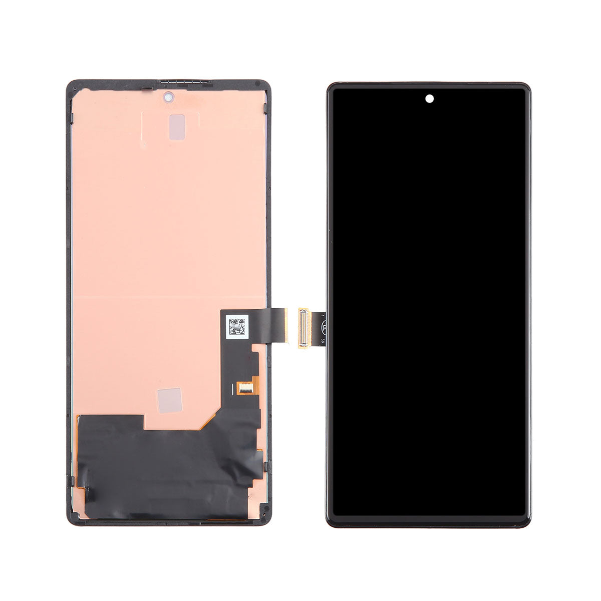 For Google Pixel 6 Replacement LCD Touch Screen Digitizer Full Assembly With Frame - Black-www.firsthelptech.ie