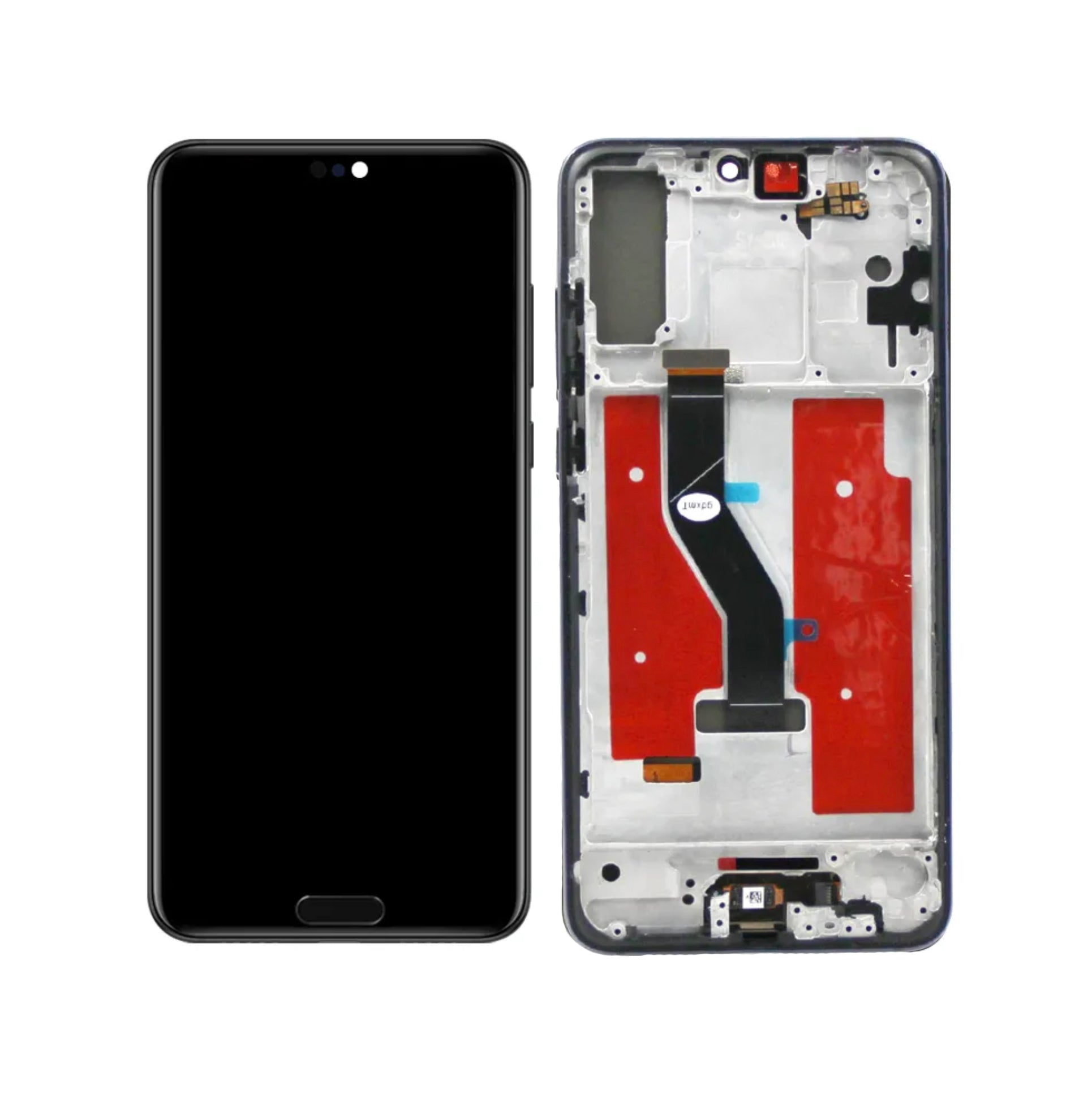 For Huawei P20 Pro Replacement LCD Touch Screen Assembly With Frame - Black-www.firsthelptech.ie