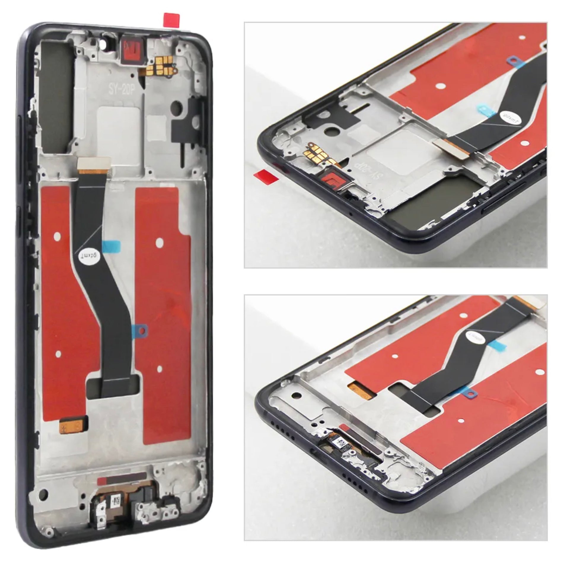 For Huawei P20 Pro Replacement LCD Touch Screen Assembly With Frame - Black-www.firsthelptech.ie