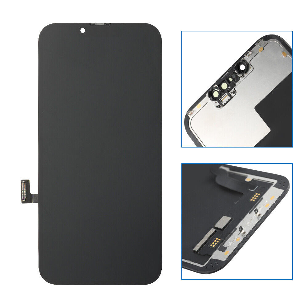 For Apple iPhone 13 LCD Screen Replacement Black-www.firsthelptech.ie