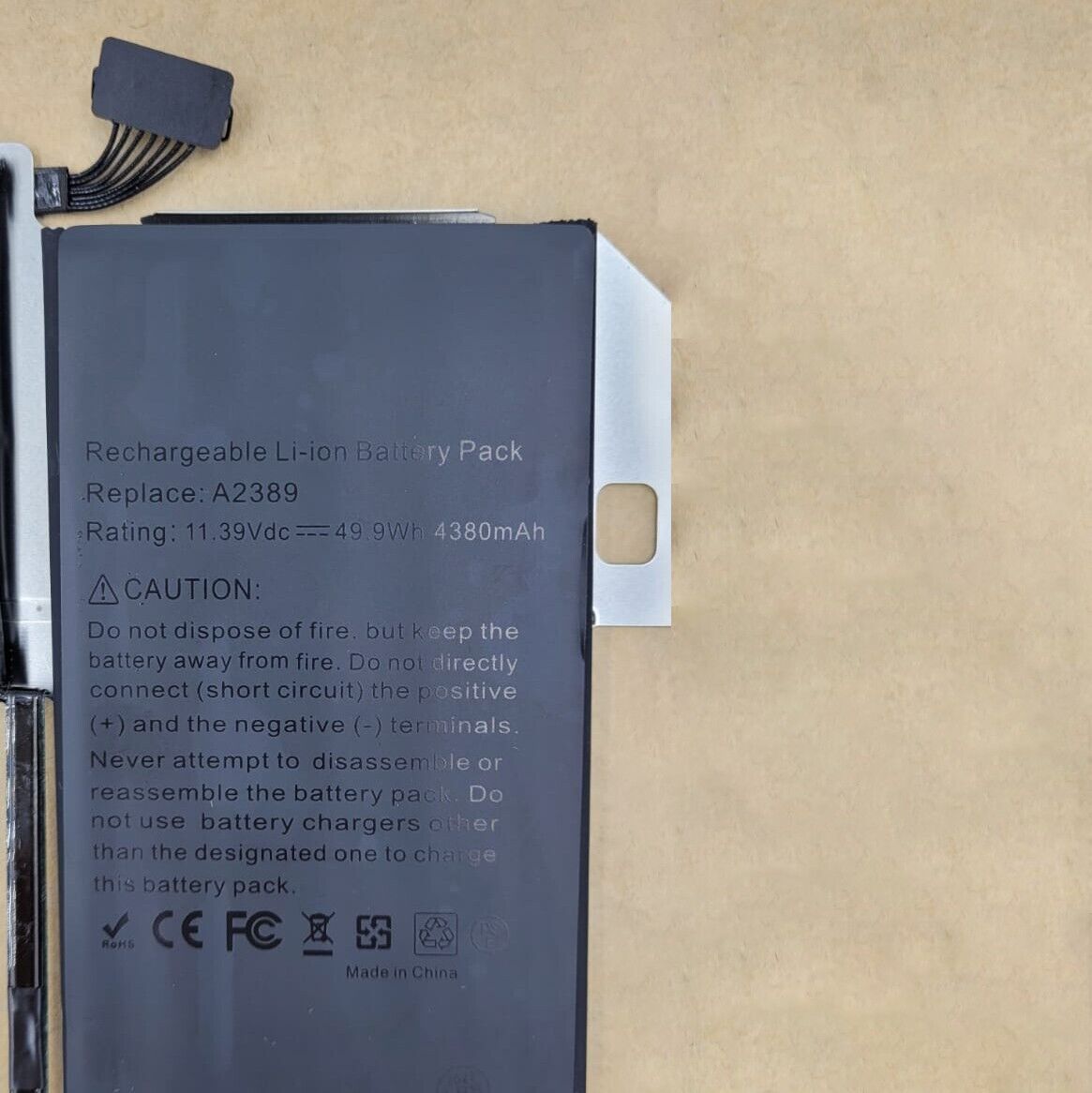 Replacement Battery For MacBook Air 13" A2337 2020 2021 - A2389-www.firsthelptech.ie