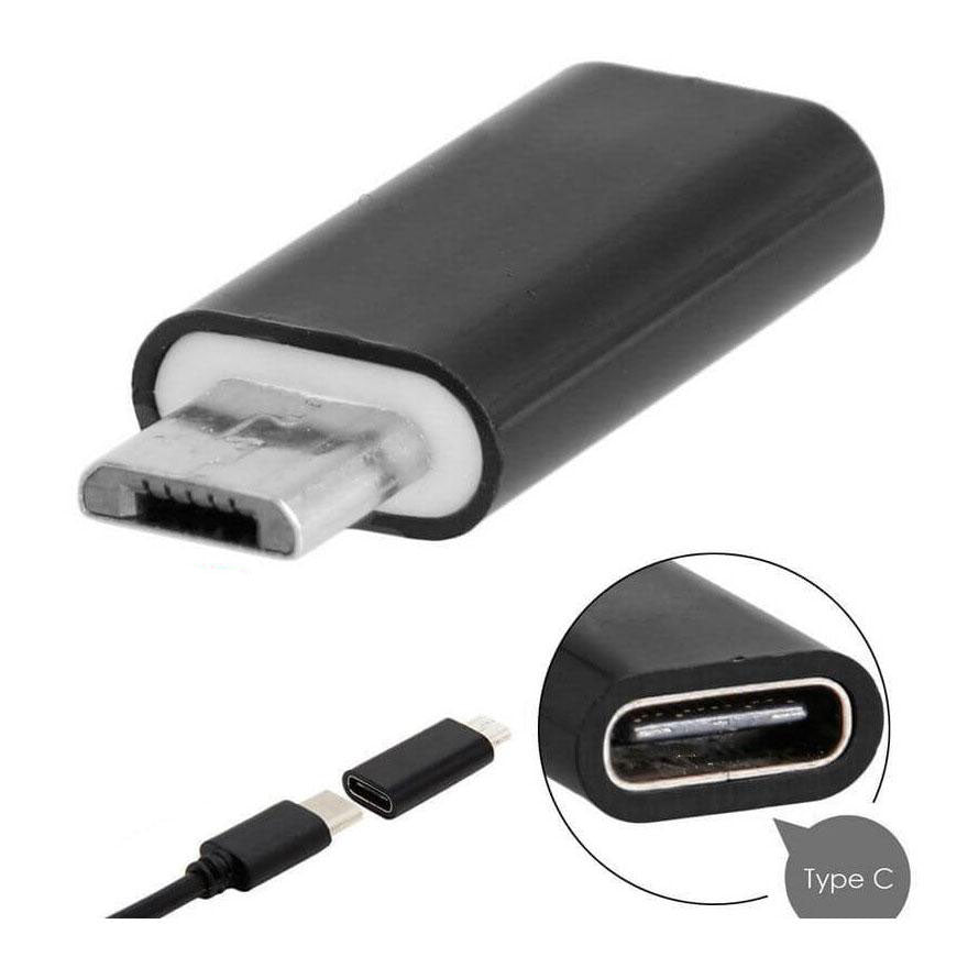USB 3.1 Type C Female to Micro USB Male Charging Adapter