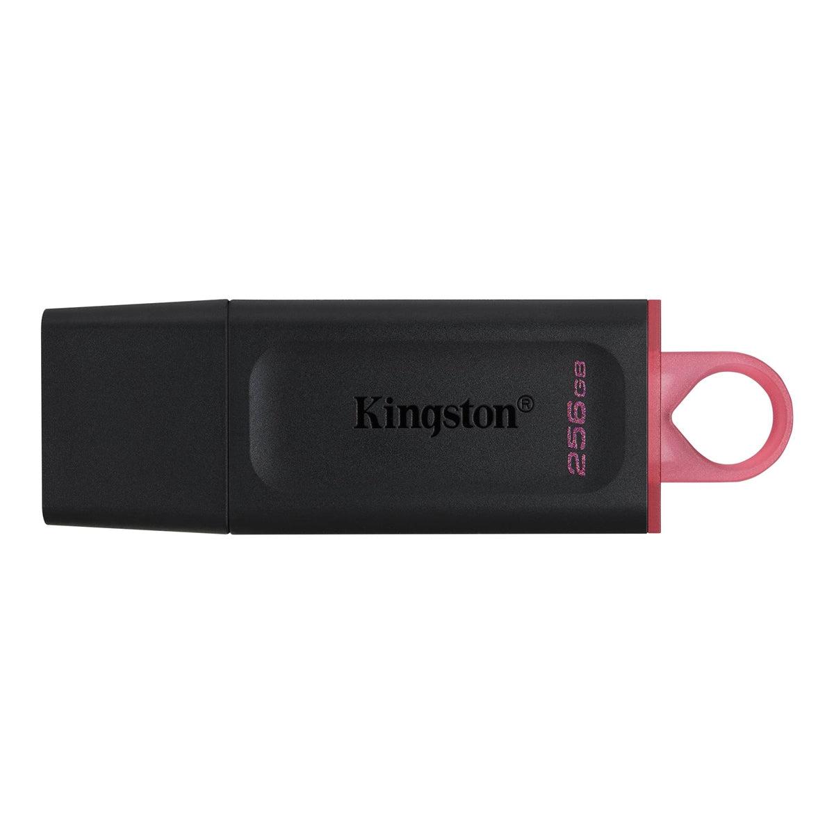 Kingston (USB) 3.2 Gen 1 Flash Drive 256GB Black & Pink-www.firsthelptech.ie