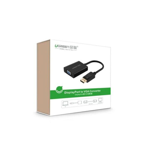 UGREEN 20415 DP Male to VGA Female Converter Black-www.firsthelptech.ie
