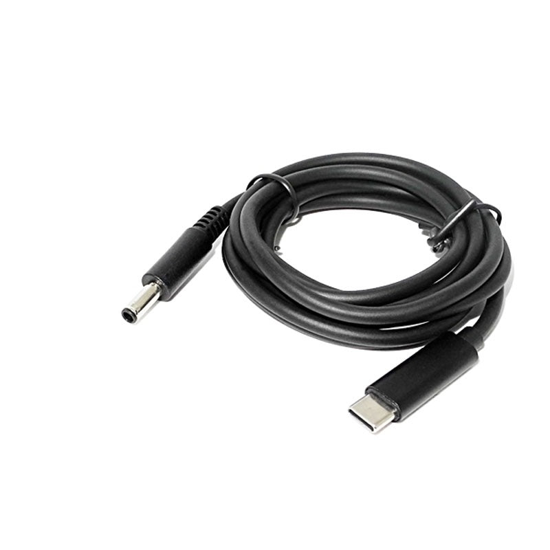 Type-C to DC 5.5* (2.1~2.5)* 10mm Power Code 12V (1.8m)-www.firsthelptech.ie
