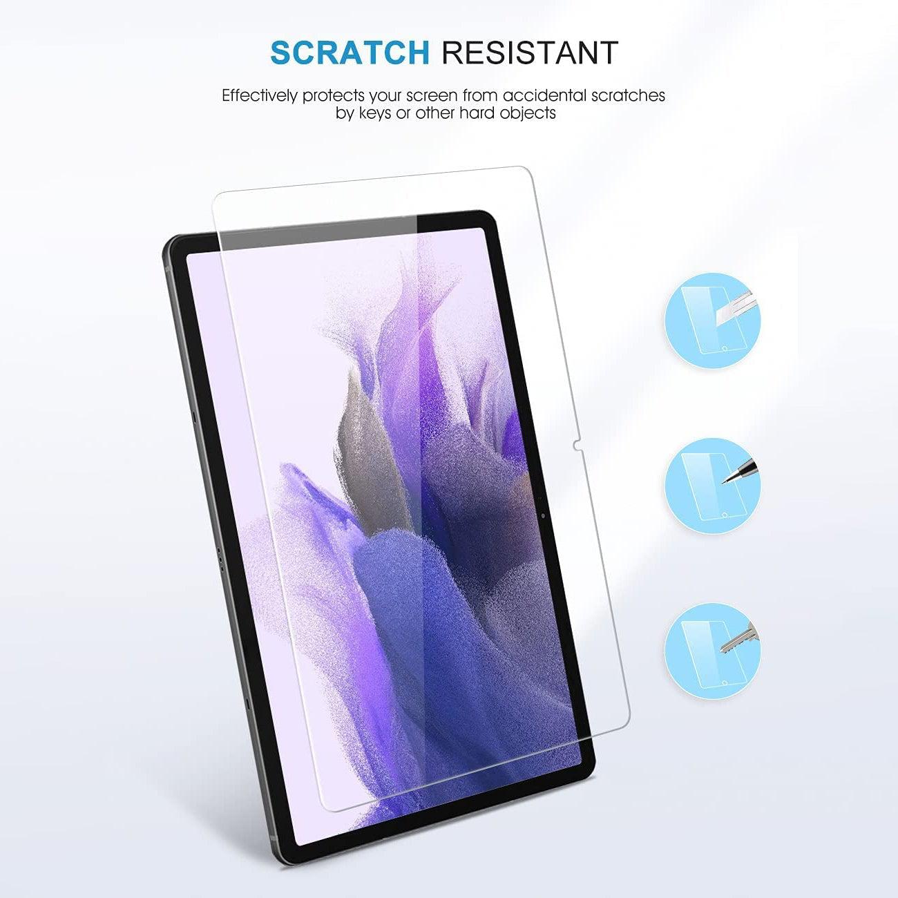 For Samsung Galaxy Tab S7 FE Tempered Glass Screen Protector-Tempered Glass-First Help Tech