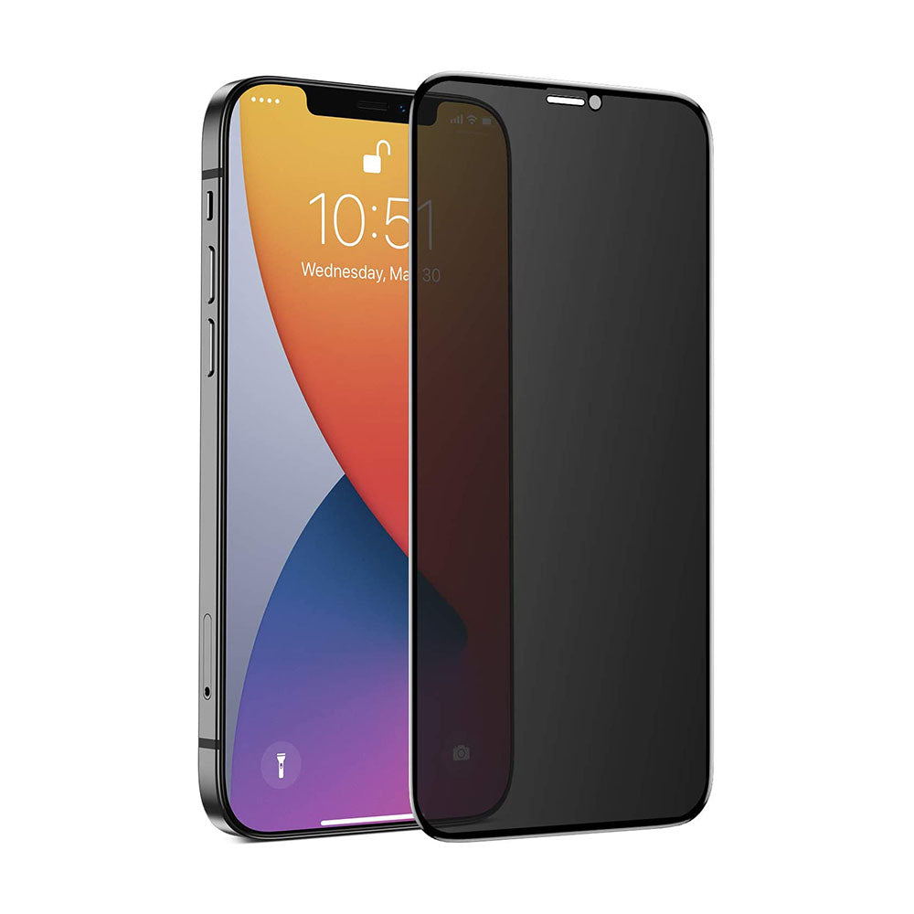 Privacy Anti Spy Screen Protector For Apple iPhone 12 Pro Max Tempered Glass-www.firsthelptech.ie