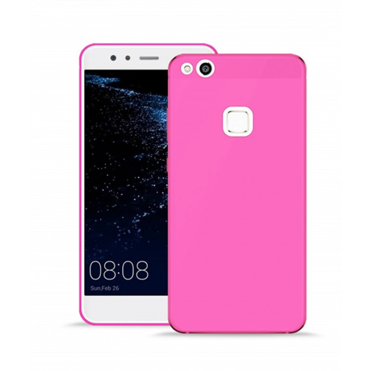 For Huawei P10 Lite Gel Case Rose-www.firsthelptech.ie