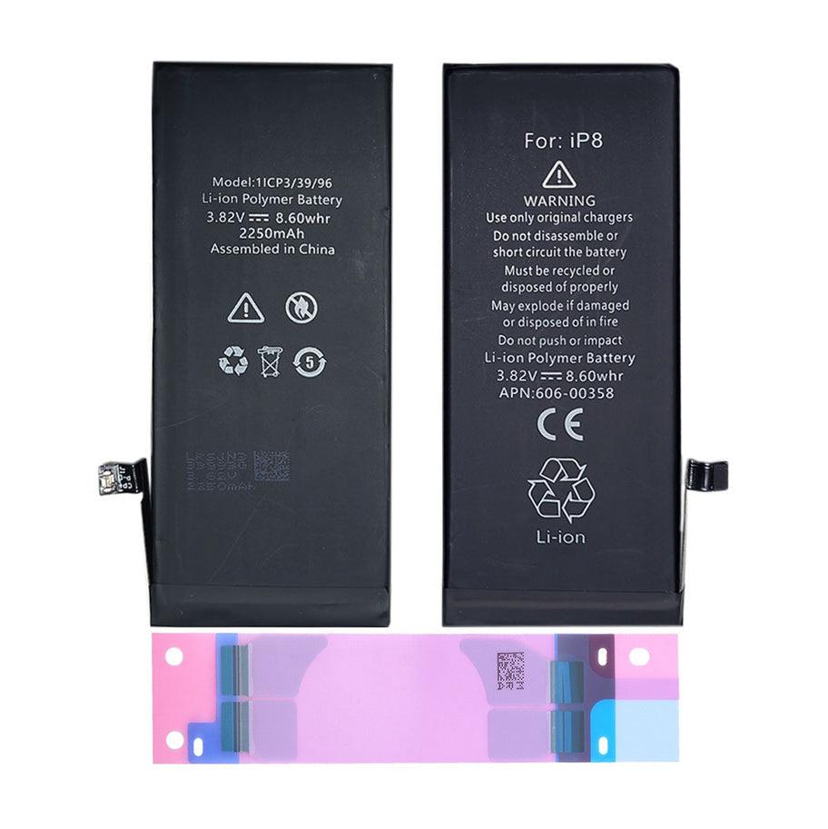 High Capacity Battery Replacement For Apple iPhone 8 - 2250mAh-Mobile Phone Parts-First Help Tech
