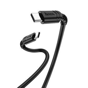 Hoco X62 Fortune Type-C to Type-C Fast Charging Cable 100W 1.5m (Black)-www.firsthelptech.ie