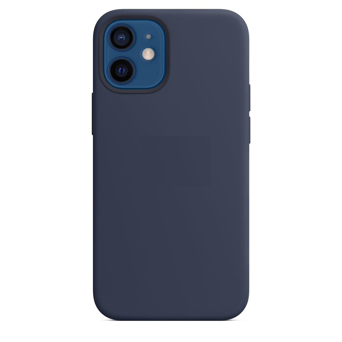 For Apple iPhone 12 Mini (5.4") Liquid Silicone Case Navy-www.firsthelptech.ie