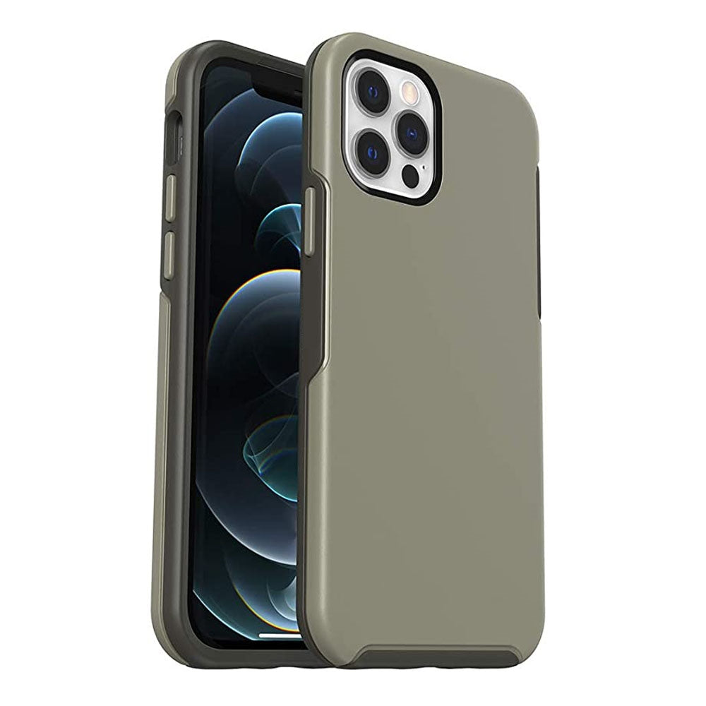 For Apple iPhone 12 Mini (5.4") Symmetry Design Earl Grey-www.firsthelptech.ie