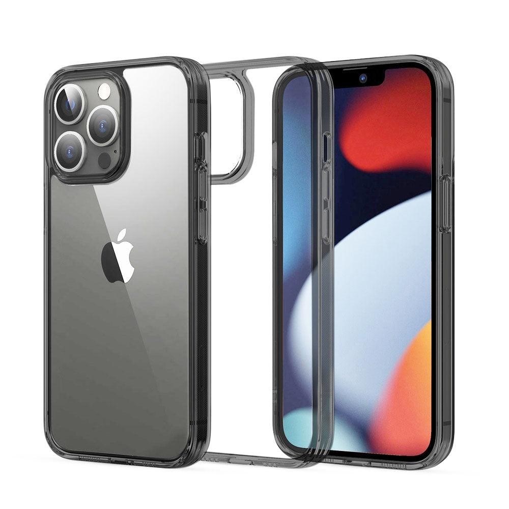 For Apple iPhone 12 Pro Max (6.7") Space Collection Ultra Shockproof Black Gel Case-www.firsthelptech.ie