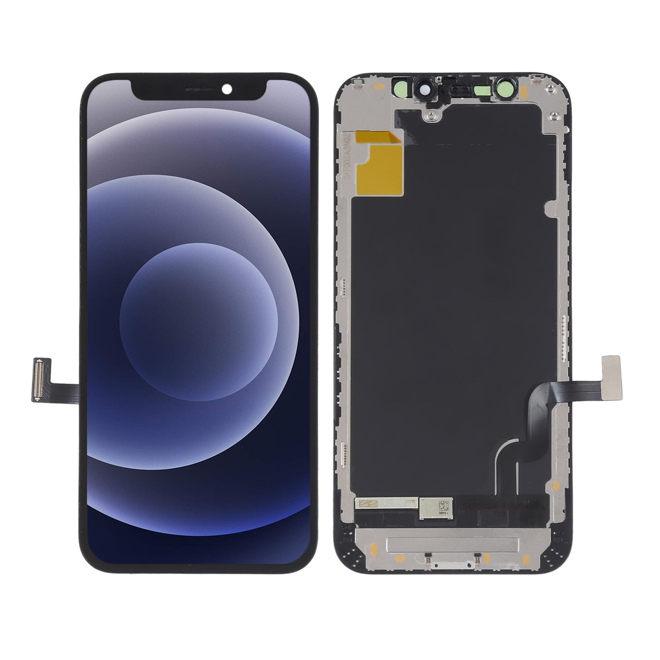 For Apple iPhone 12 Mini LCD Screen Replacement Black-www.firsthelptech.ie