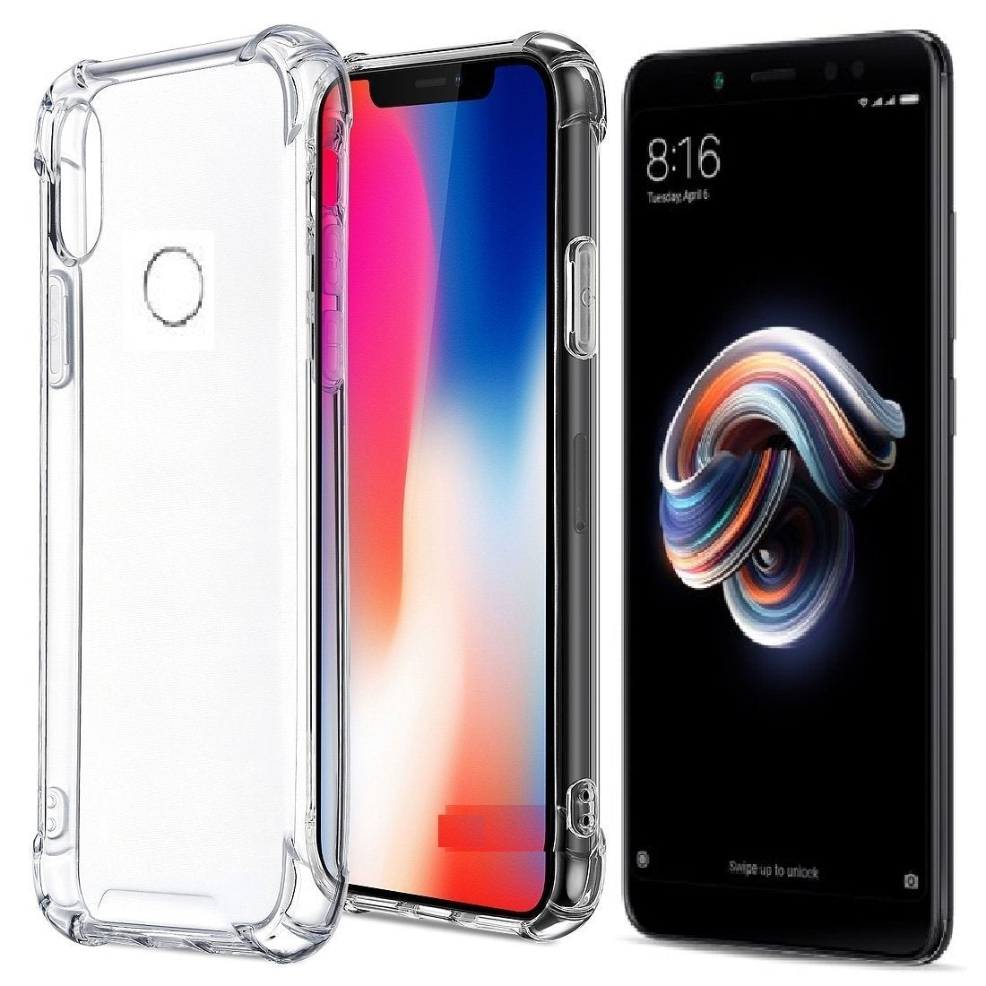For Apple iPhone XR Shockproof Transparent Gel Case-www.firsthelptech.ie