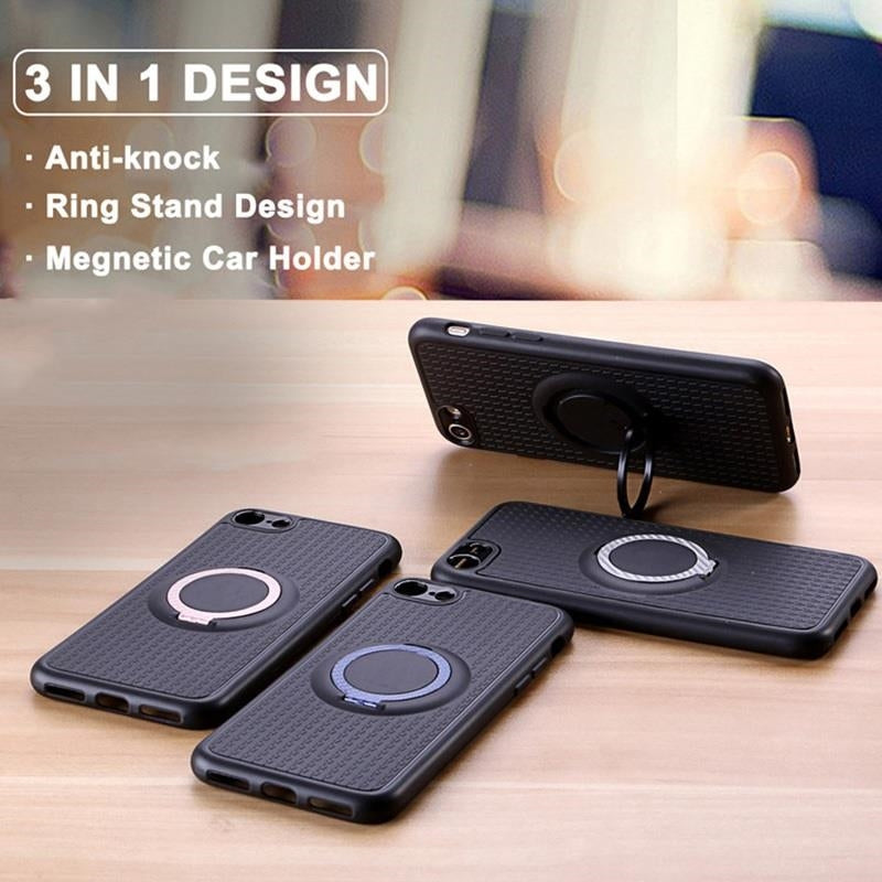 For Apple iPhone XS Max iface Magnetic Ring Holder Case Blue-www.firsthelptech.ie
