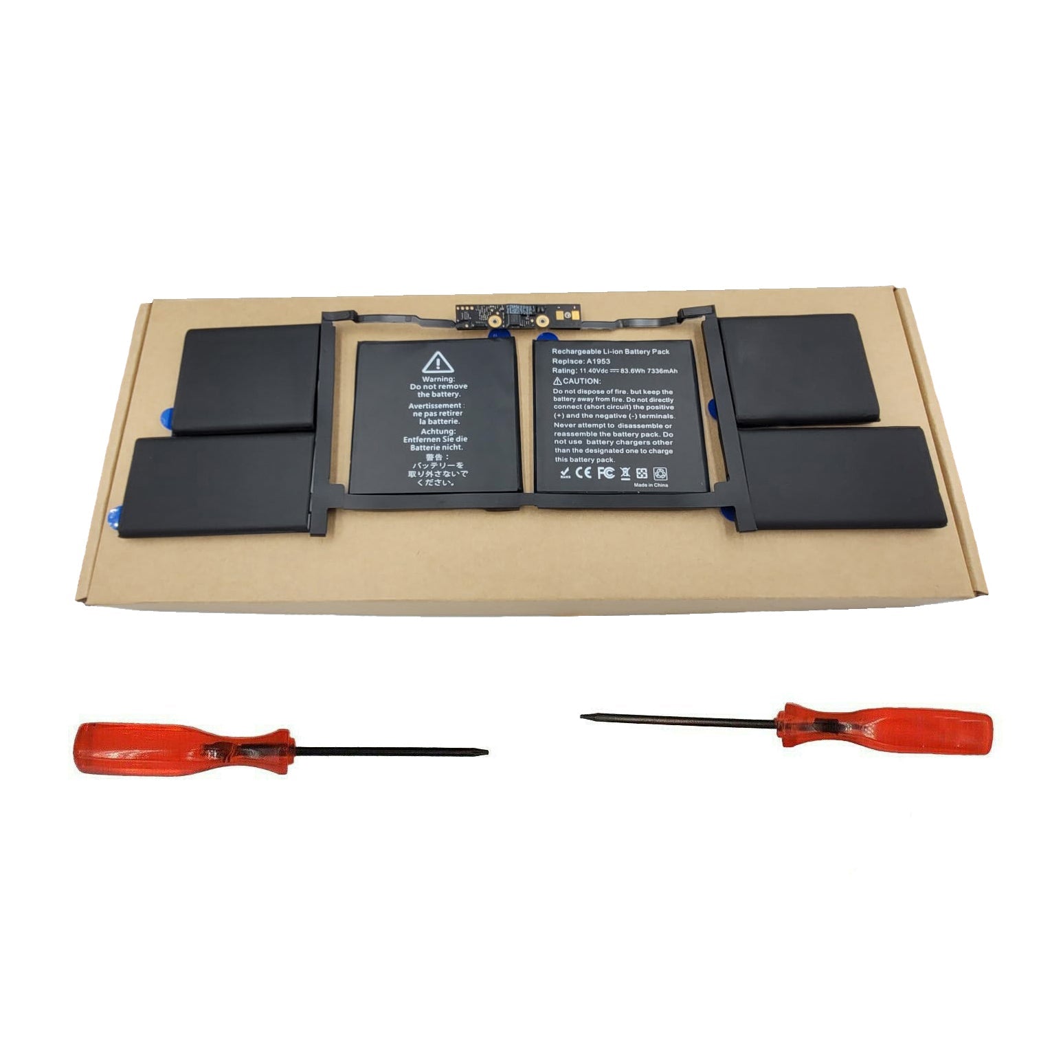 Replacement Battery For Apple MacBook Pro 15" A1990 2018 2019 - A1953-www.firsthelptech.ie