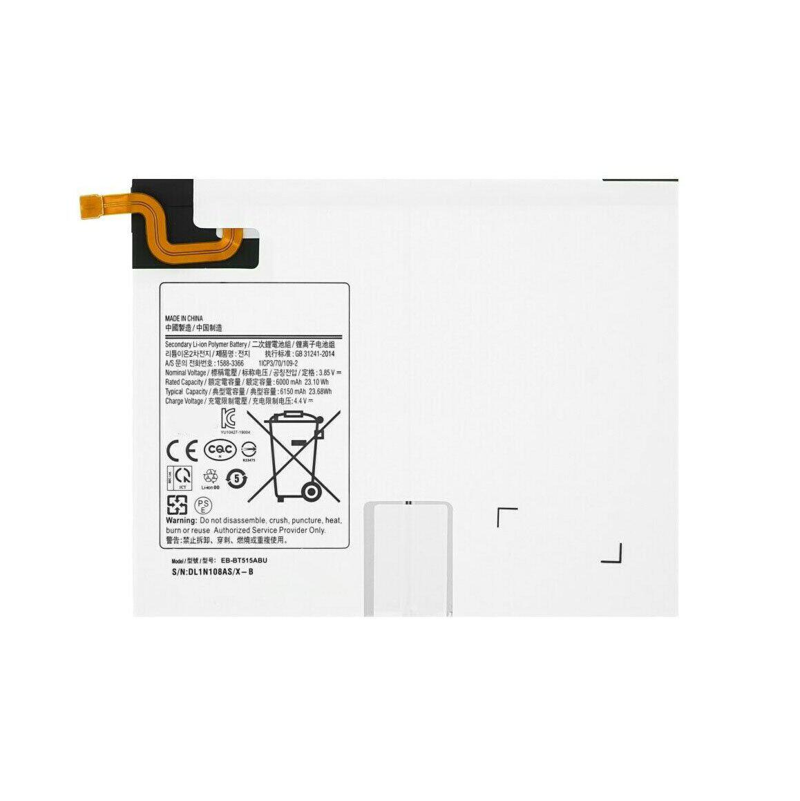Replacement Battery For Samsung Galaxy Tab A 10.1 2019 T510 T515 | EB-BT515ABU-Tablet Parts-First Help Tech