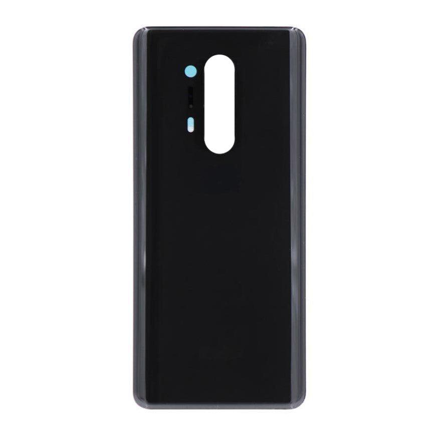 Replacement Rear Glass For OnePlus 8 Pro Battery Cover With Adhesive - Black-www.firsthelptech.ie