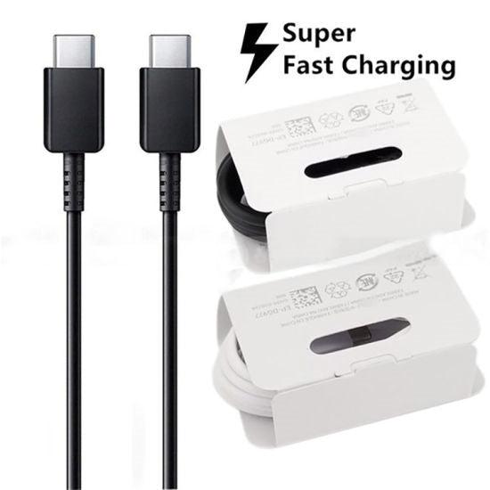 SAM EP-DG977 Type-C TO Type-C Data Cable (Black)-www.firsthelptech.ie