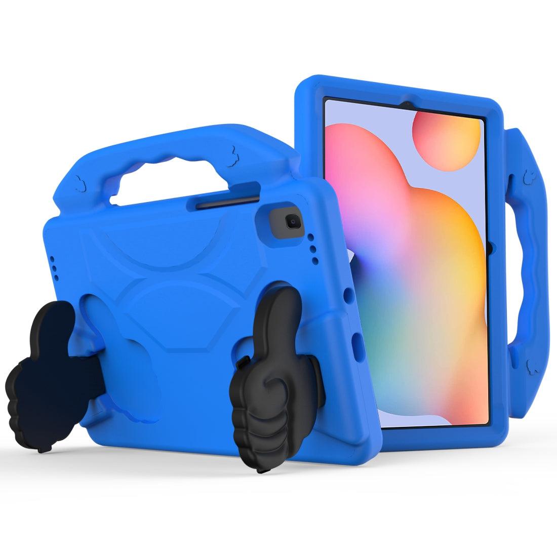 For Samsung Galaxy Tab A7 10.4 2020 Kids Friendly Case Shockproof Cover With Thumbs Up - Blue-www.firsthelptech.ie