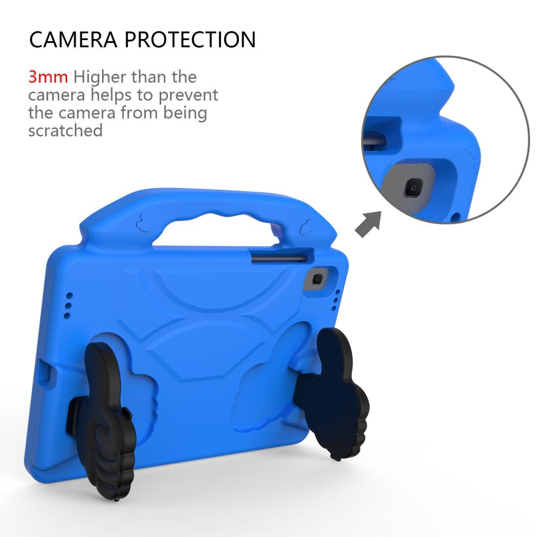 For Samsung Galaxy Tab A7 10.4 2020 Kids Friendly Case Shockproof Cover With Thumbs Up - Blue-www.firsthelptech.ie