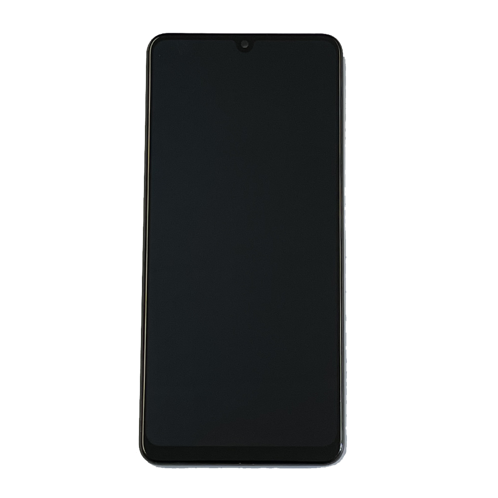 Screen Service Pack For Samsung Galaxy A22 LCD Assembly With Frame - Black