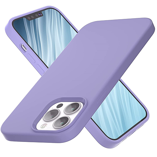 For Apple iPhone 13 Pro 6.1'' Liquid Silicone Light Blue-www.firsthelptech.ie