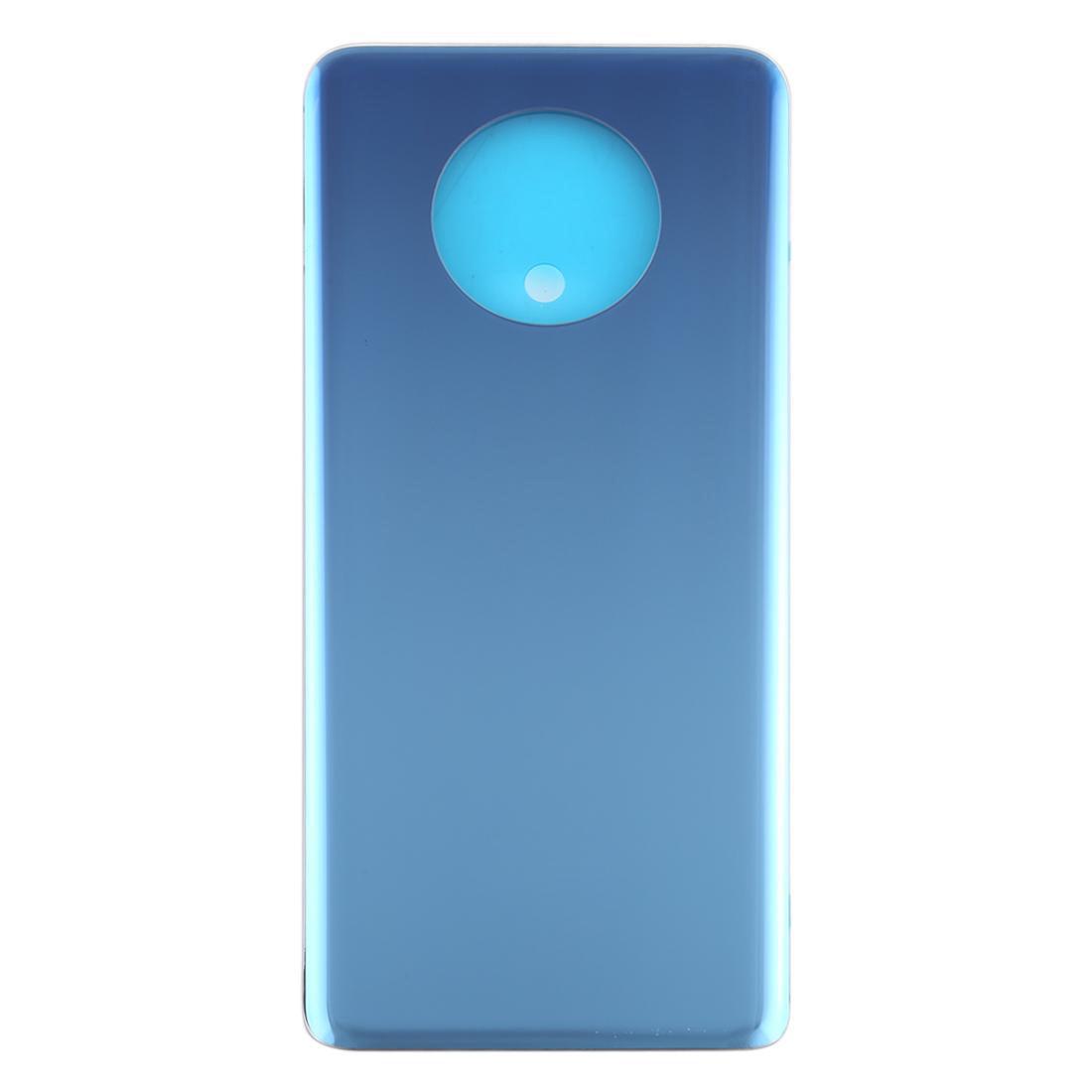 Replacement Rear Glass For OnePlus 7T Battery Cover With Adhesive - Blue-www.firsthelptech.ie