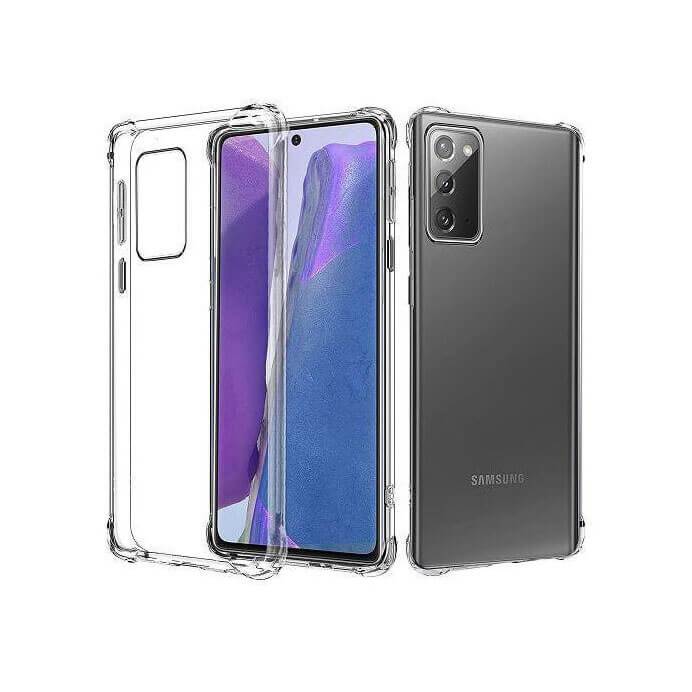 Clear Soft TPU Cover For Samsung Galaxy Note 20 / Note 20 5G ShockProof Case