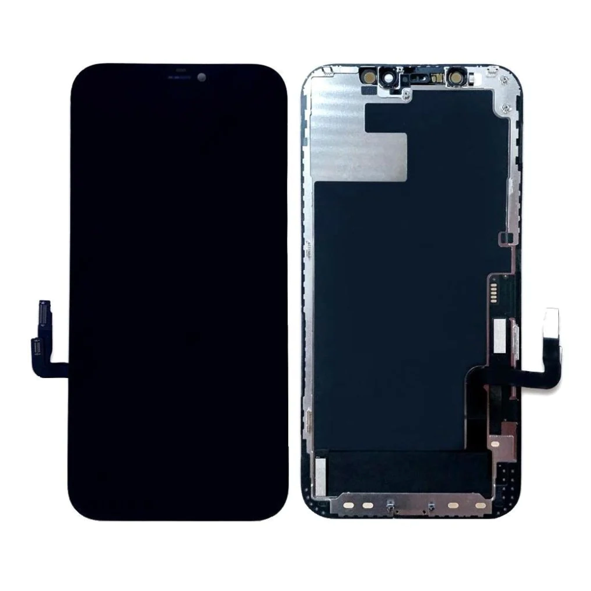 For Apple iPhone 12 / 12 Pro LCD Screen Replacement Black-www.firsthelptech.ie