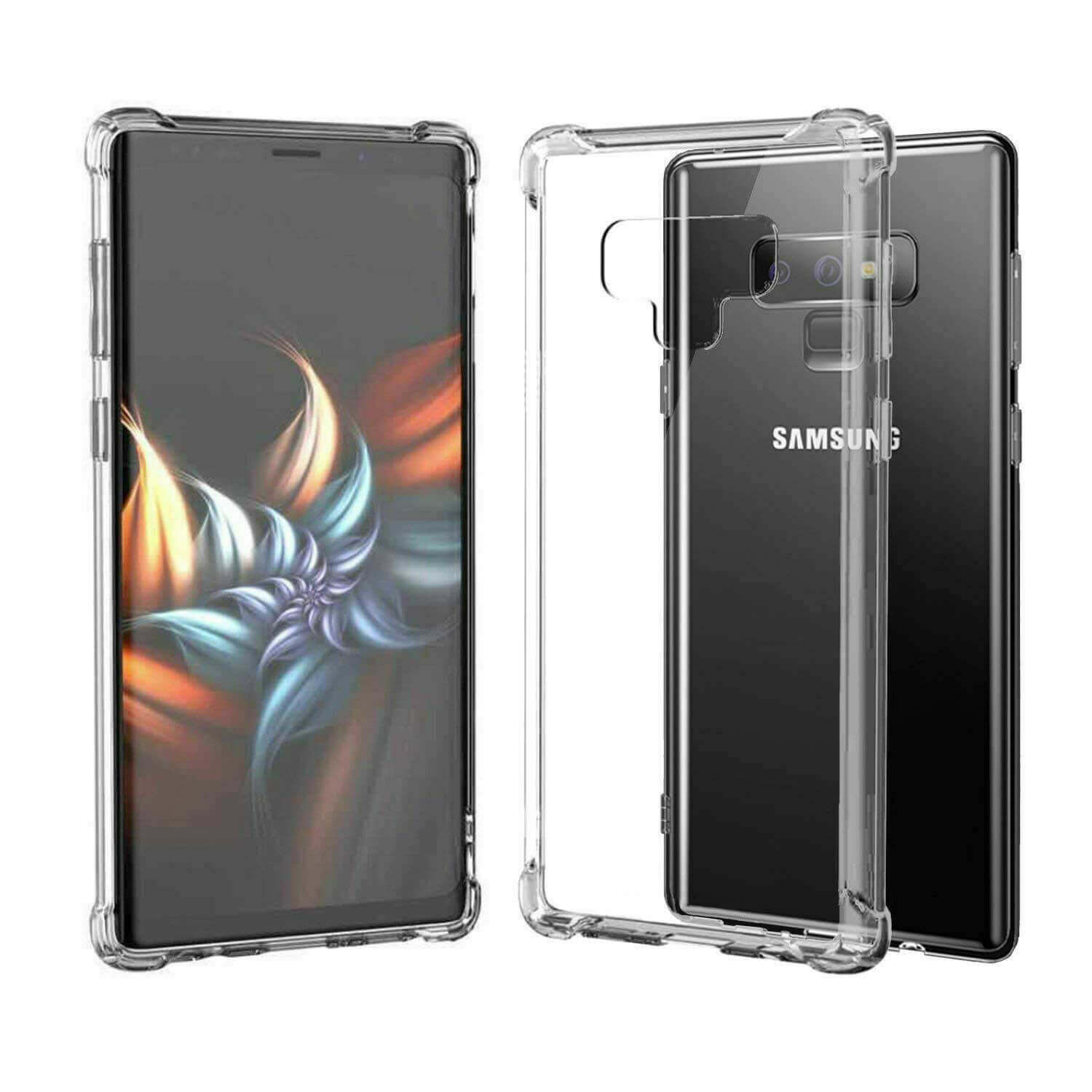 For Samsung Galaxy Note 9 Case Cover Clear ShockProof Soft TPU Silicone