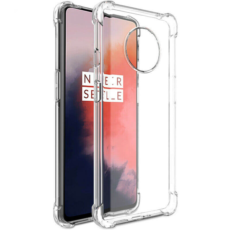 For OnePlus 7T Case Cover Clear ShockProof Soft TPU Silicone