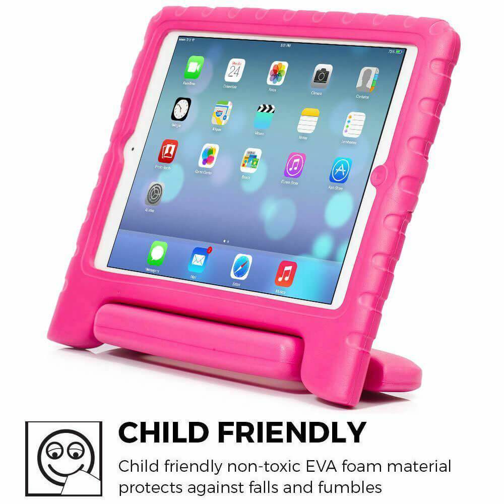 For Apple iPad Mini 1 2 3 Kids Case Shockproof Cover With Stand Pink