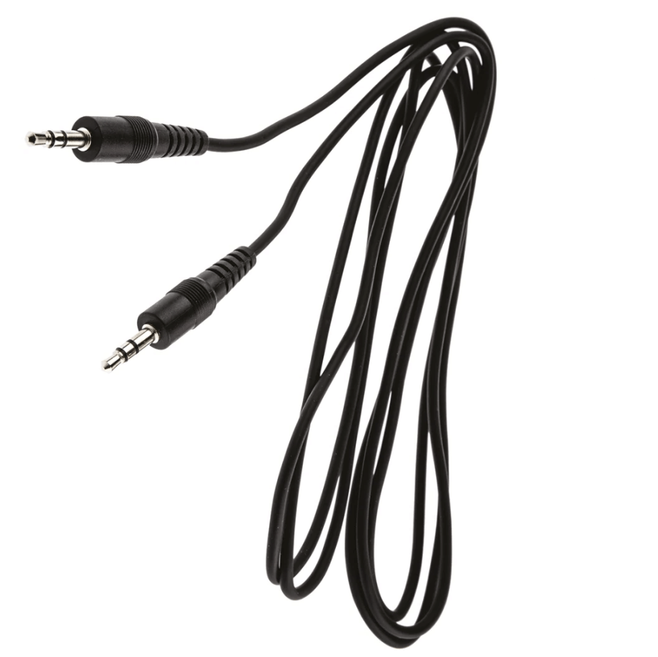 Male to Male 3.5mm Stereo Jack Aux Cable 0.5m