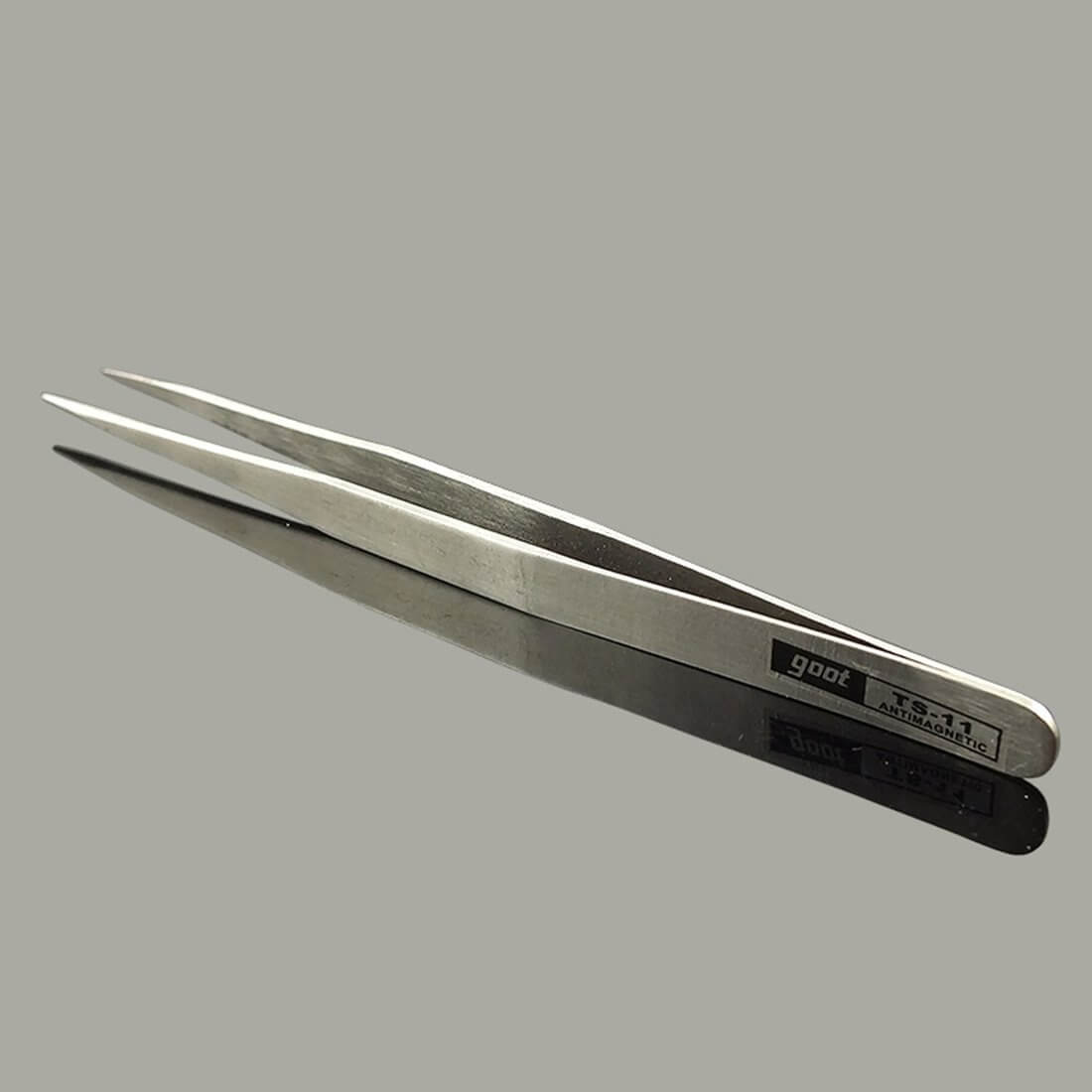 TS-11 Steel Straight Tweezers