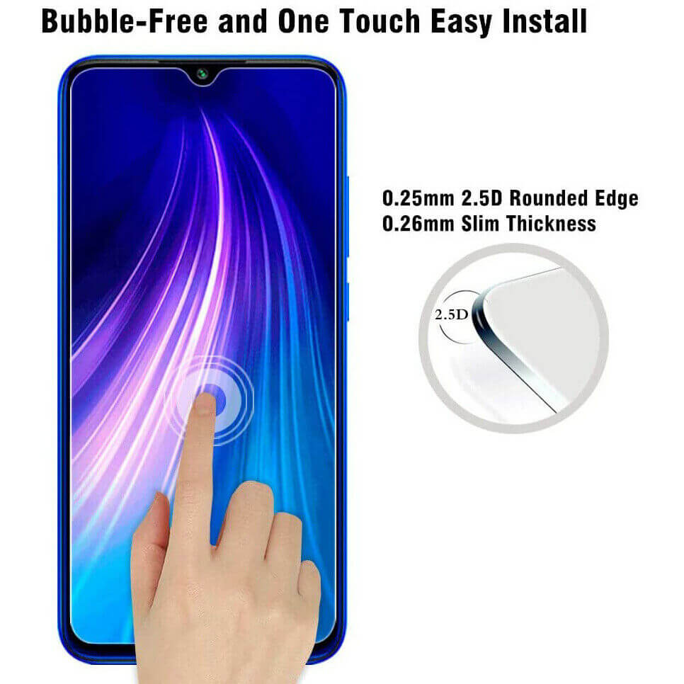 For Xiaomi Redmi Note 8 Tempered Glass