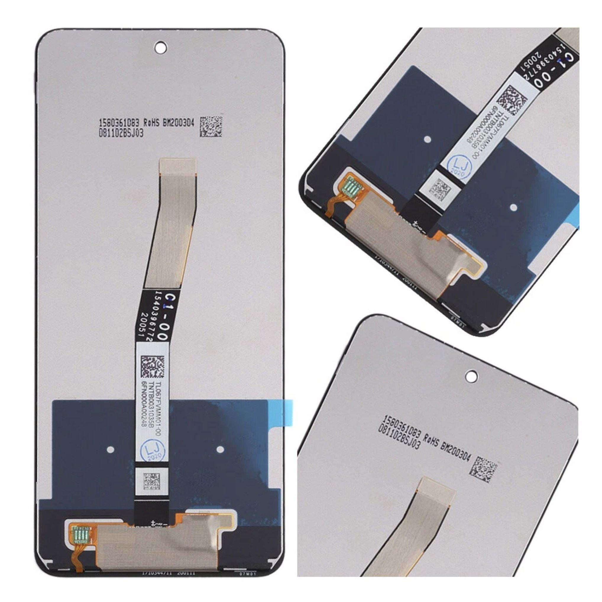 For Xiaomi Redmi Note 9s LCD Touch Screen Assembly Replacement Black