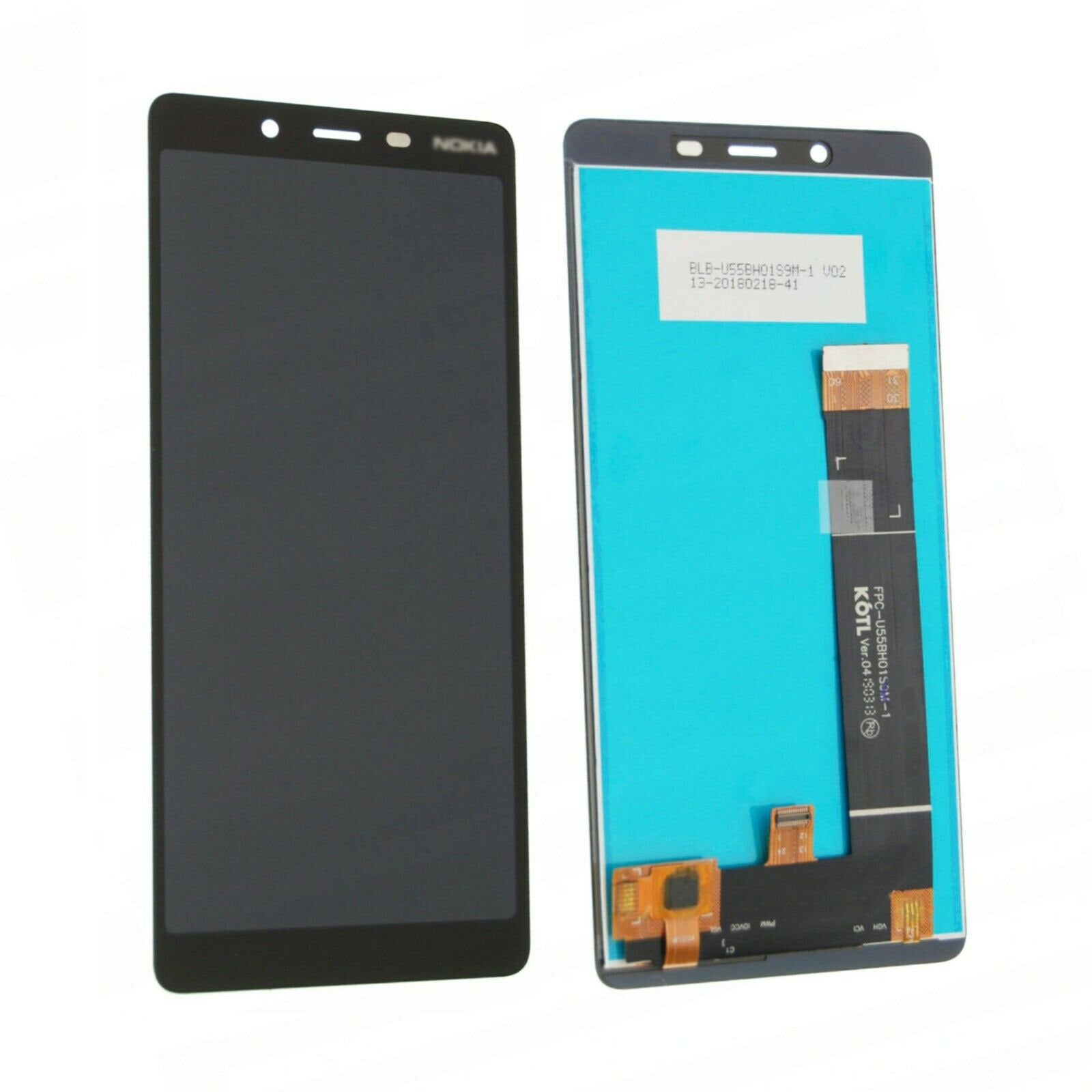 For Nokia 1 Plus LCD Display Touch Screen Replacement Assembly Black