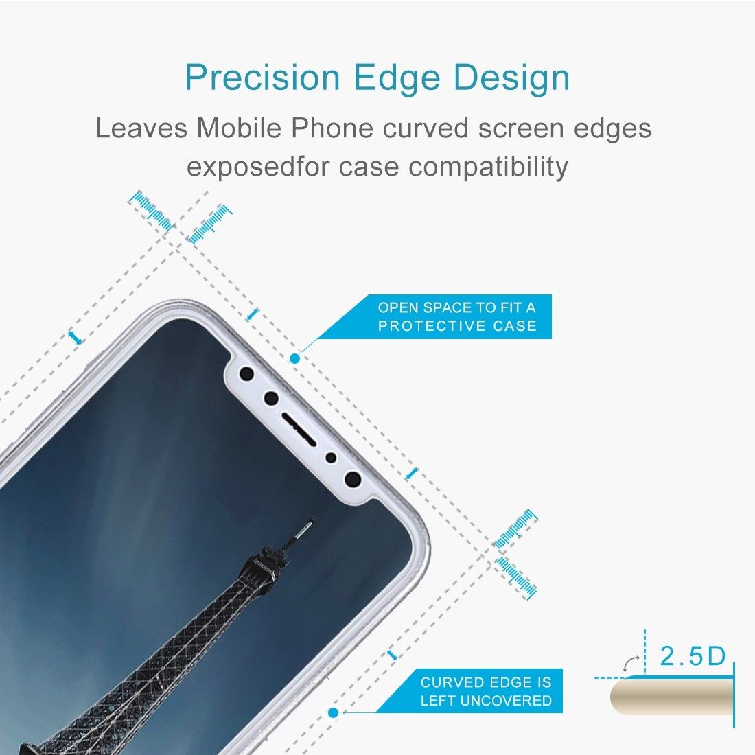 Apple iPhone X Premium Tempered Glass for [product_price] - First Help Tech