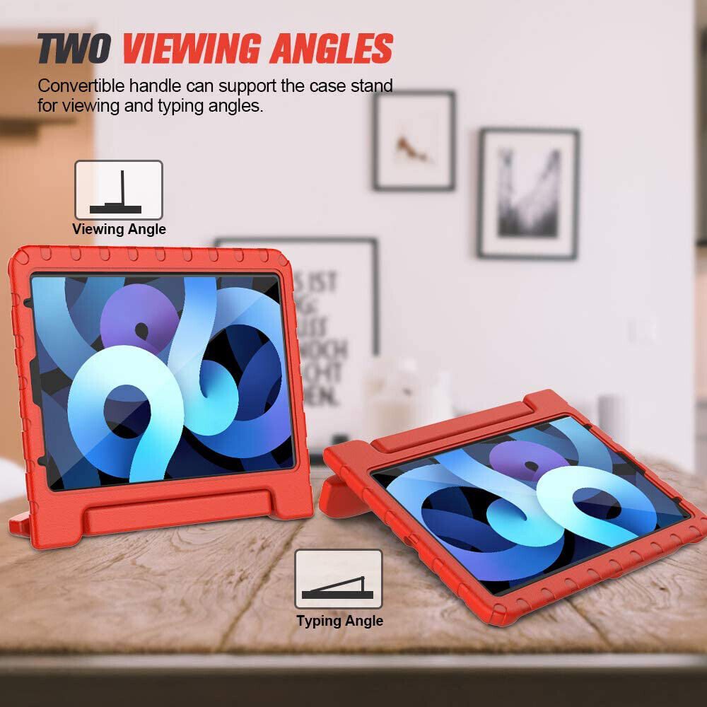 For Apple iPad Pro 11 2018 Kids Case Shockproof Cover With Stand Red-www.firsthelptech.ie
