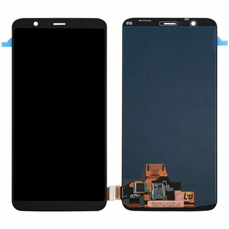 OnePlus 5T Genuine LCD Touch Screen Assembly Black for [product_price] - First Help Tech