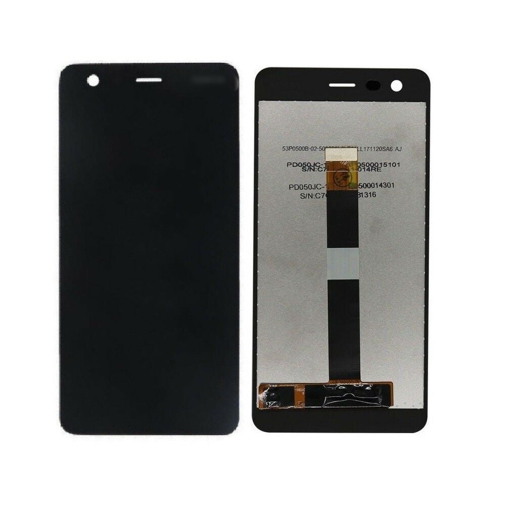 Nokia 2 2017 Replacement LCD Touch Screen Assembly - Black for [product_price] - First Help Tech