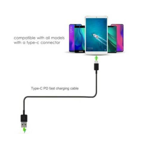 USB-C Type C Fast Charging Data Sync Cable 1m