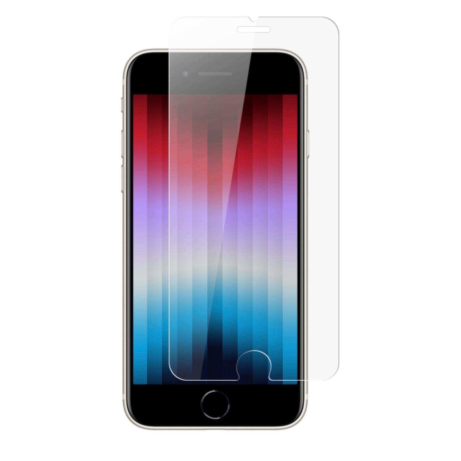 Screen Protector For Apple iPhone SE 2022 Tempered Glass-www.firsthelptech.ie