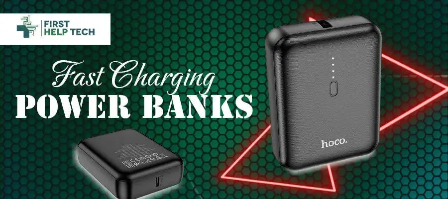 Stay Charged and Stylish with FirstHelpTech's Fast Charging Power Banks and Designer Phone Cases