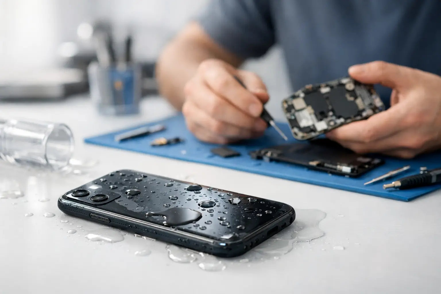 Can Water Damaged Phones Be Repaired?