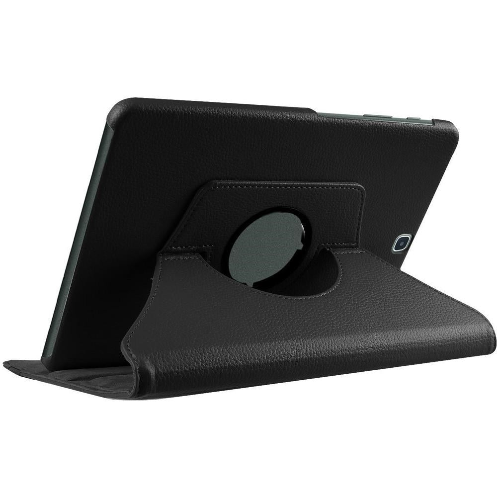 For Samsung Galaxy Tab S 10.5" T800 360 Degree Wallet Case Black